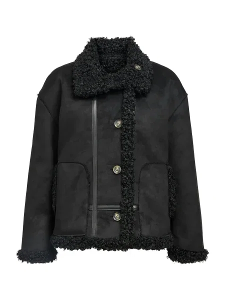 OBJECT Geacă de primăvară-toamnă OBJOaklyn' negru