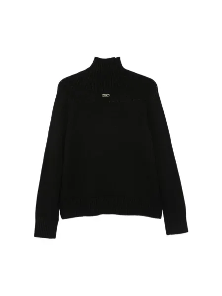 Sweter z golfem Michael Kors czarny
