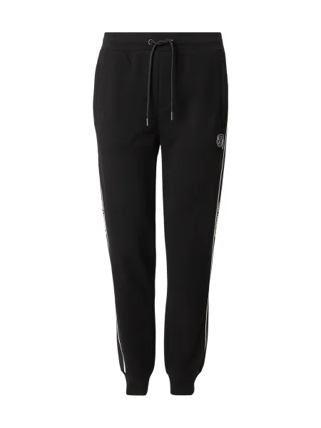 Karl Lagerfeld Kalhoty černá bílá