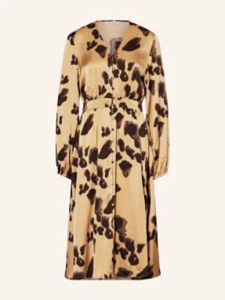 Msch Copenhagen Sukienka Mschclarette Irida braun czarna