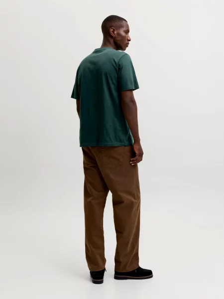 JACK & JONES Tričko JJESoho jedľová biela