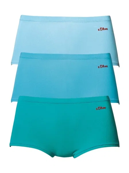 S.Oliver Spodnje hlače dimno / svetlo / petrol modra
