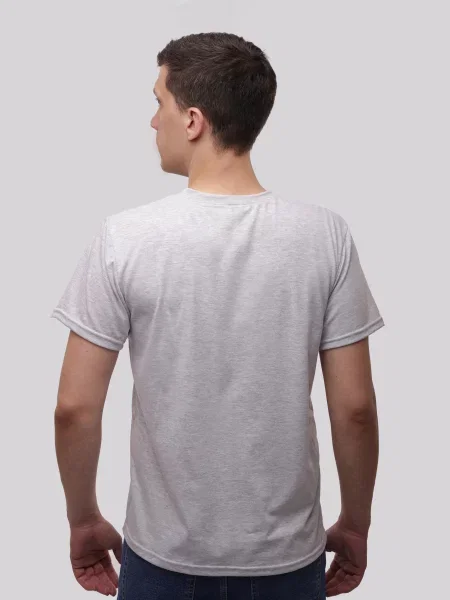 Футболка LUMO світло-сірий віскоза/поліестер сіра