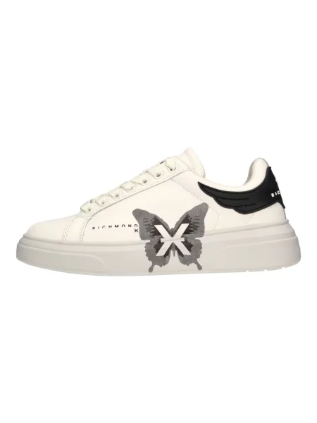 Sneakersy John Richmond skórzane białe
