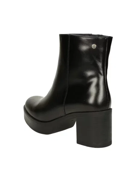 Buty do kostki Fluchos skórzane czarne