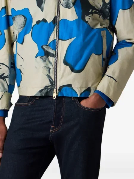 Geacă Paul Smith cu model floral cu imagine albastru