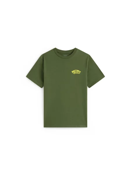 VANS Tricou DOUBLE STANDARD oliv / kiwi verde