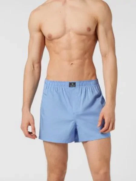 Bokserki z bawełny w zestawie 3 szt. Polo Ralph Lauren niebieskie