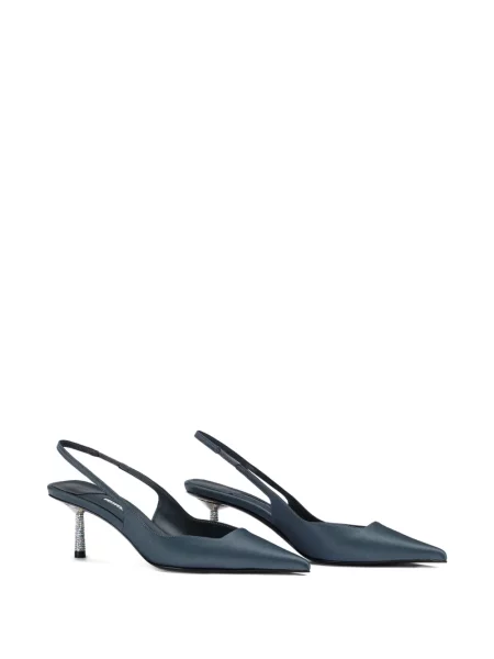 Pantofi cu toc Le Silla slingback albastru