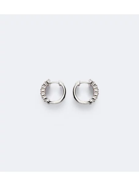 Cercei Bucherer Fine Jewellery alb