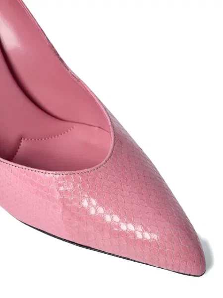 Pantofi cu toc Miu Miu roz