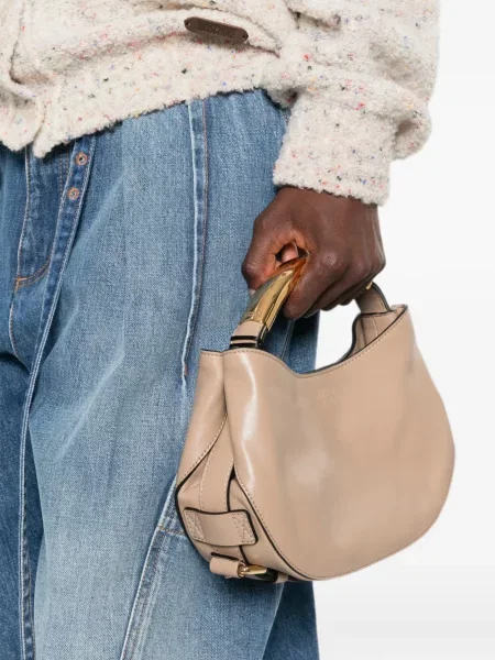 Geantă shopper Moschino maro