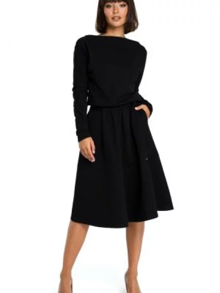 Rochie maxi Bewear negru