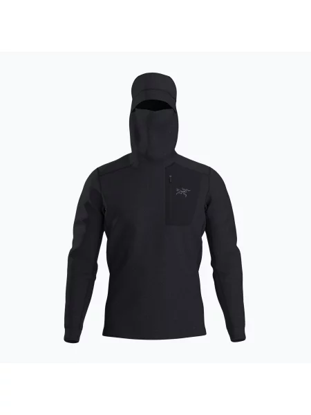 Bluza trekkingowa Arc'teryx Rho LT Hoody black czarna