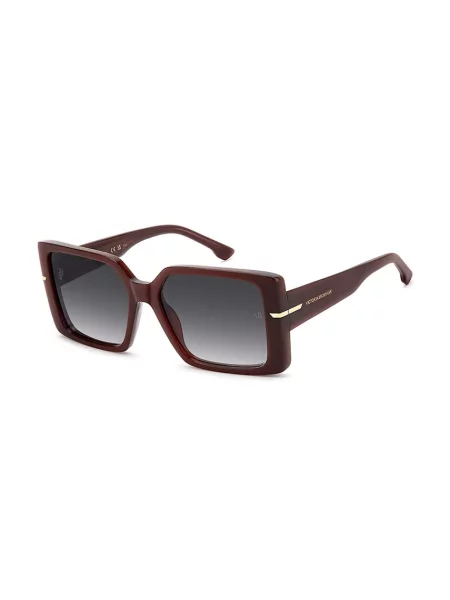 Victoria Beckham okulary przeciwsłoneczne brązowe