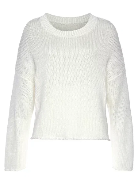 LASCANA Pulover murdar alb