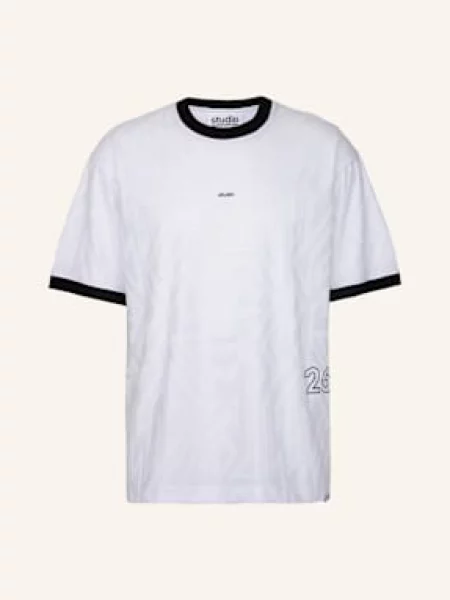 Studio Seidensticker T-Shirt Oversize weiss biała