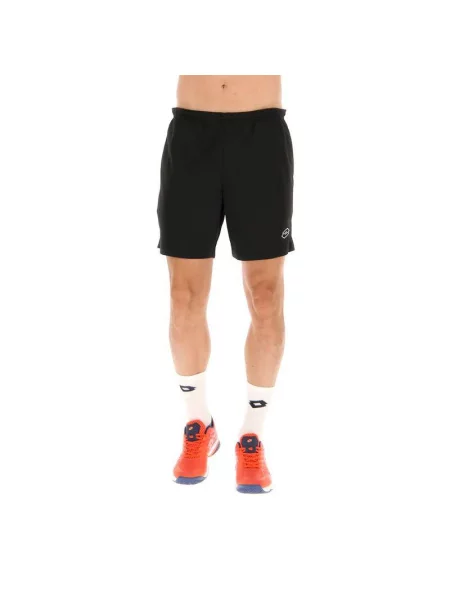 Spodenki tenisowe Lotto Squadra III short 7 czarne