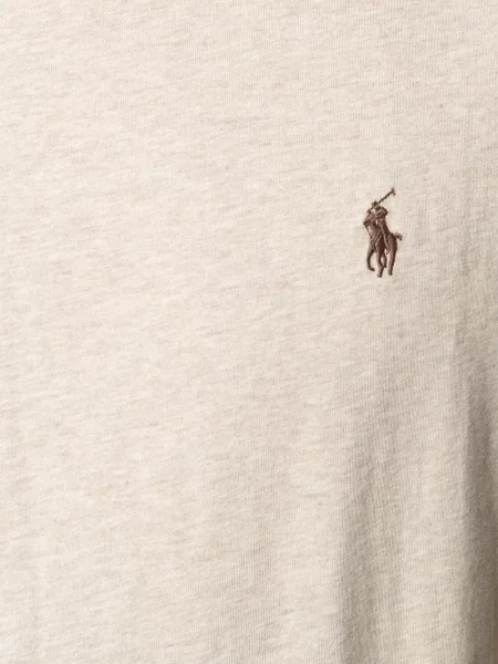 Поло тениска Polo Ralph Lauren бродирана зелено