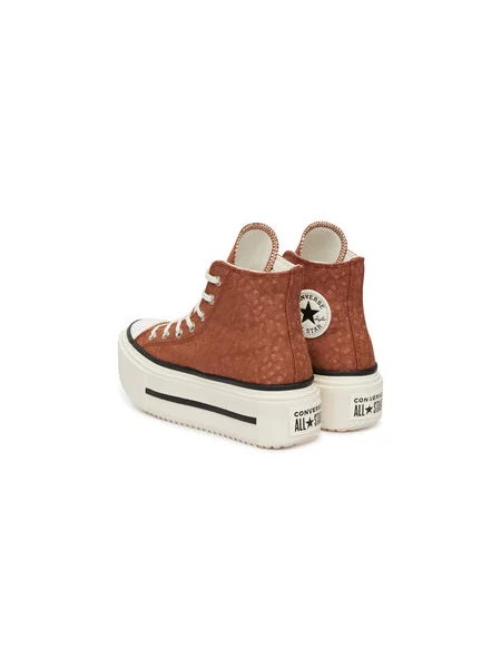 Tenisice Converse Chuck Taylor All Star Lift Double Stack Platform Deer smeđa