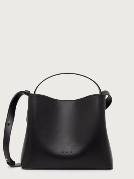AESTHER EKME Mini Sac geantă crossbody pentru femei din piele