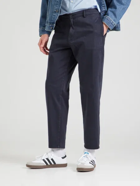 Casual Friday Pantaloni eleganți bleumarin