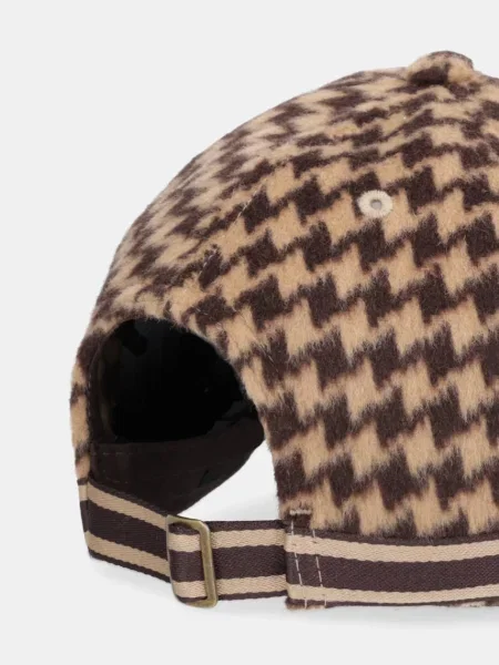 Кепка Kangol BLOCK ZIG коричневий