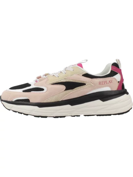 Sneakersy Replay różowe