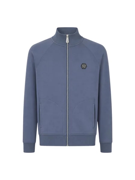 Bluza rozpinana Philipp Plein niebieska