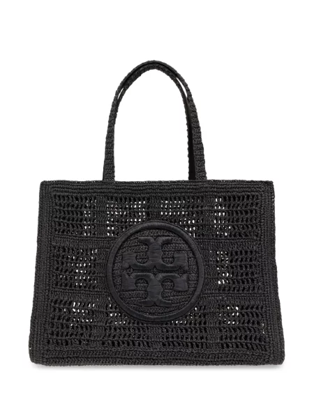 Geantă shopper Tory Burch negru