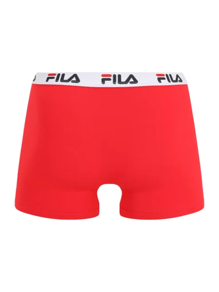 FILA Boxeri roșu / negru alb