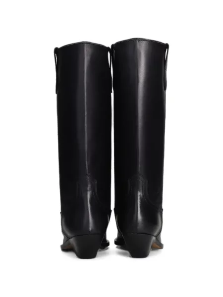 Botine Via Roma 15 din piele negru
