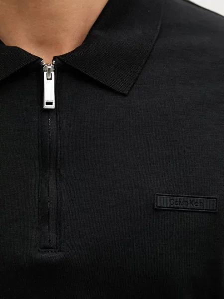 Calvin Klein Tenisz póló fekete