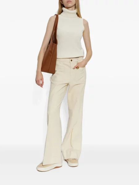 Cămașă de blugi Michael Michael Kors evazată roșu