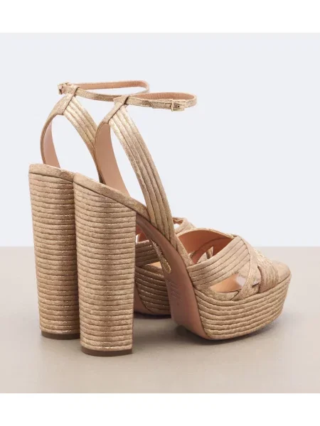 Sandale Aquazzura cu platformă
