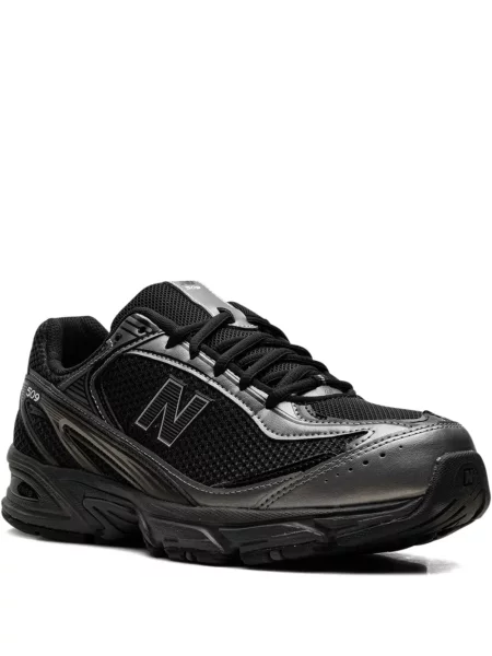 Sneakerși New Balance din piele de căprioară alb
