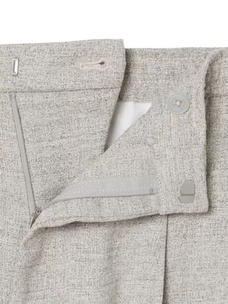 Kalhoty Lacoste šedé