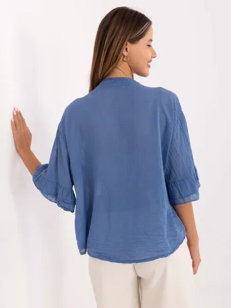 Cămașă Italy Moda albastru