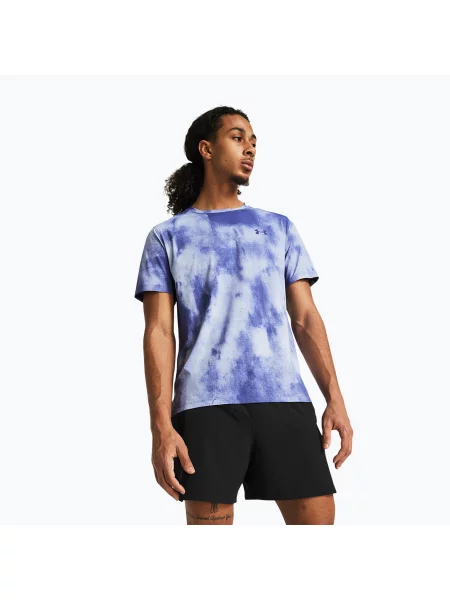Бягане тениска Under Armour виолетово