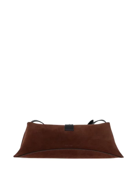 Crossbody torbica Paul Smith sa kopčom smeđa