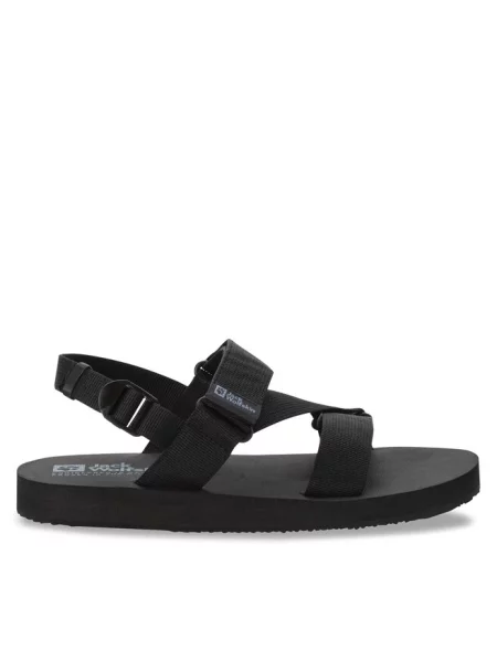 Sandały Jack Wolfskin czarne