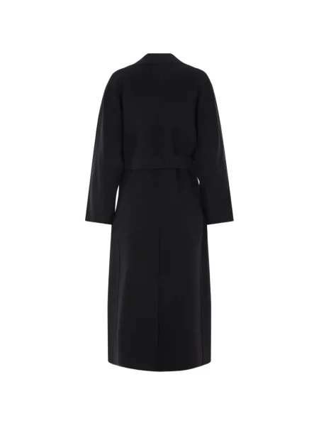 Cu centură palton 's Max Mara plic negru