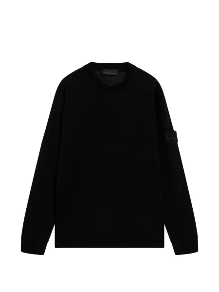 Pulover Stone Island cu strasuri negru