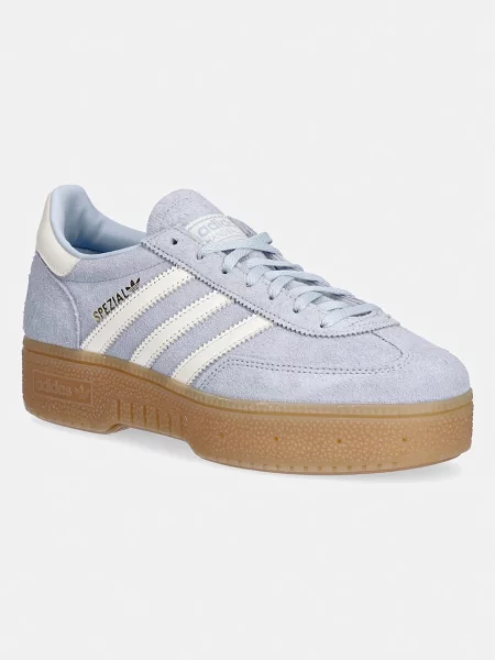Adidas Originals sneakers din piele întoarsă Handball Spezial Bold albastru