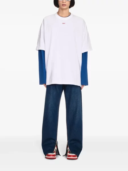 Marškinėliai Off-white balta