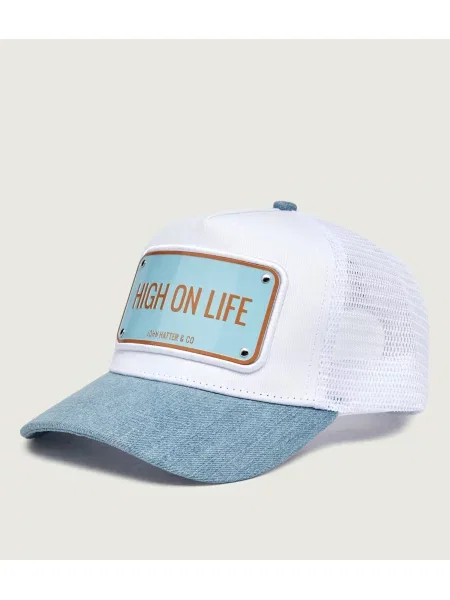 John Hatter Șapcă baseball High On Life alb