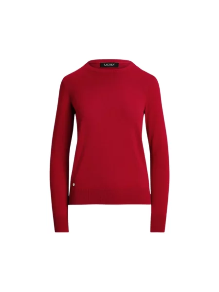 Sweter Ralph Lauren z długim rękawem czerwony