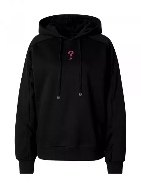 GUESS Hanorac ROSES negru