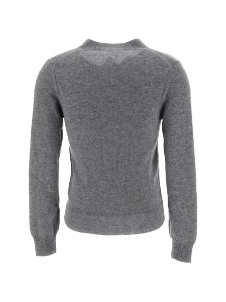 Cardigan Comme Des Garçons din cașmir gri