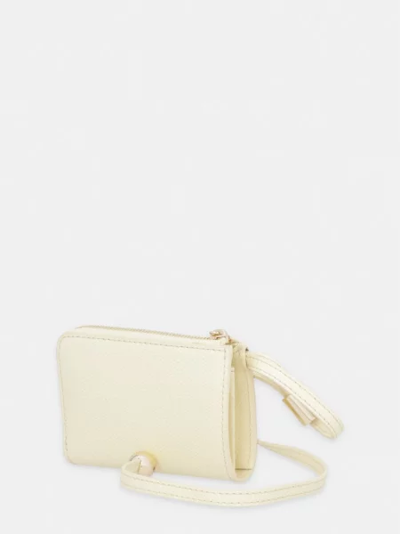 Furla denarnica usnjena rumena